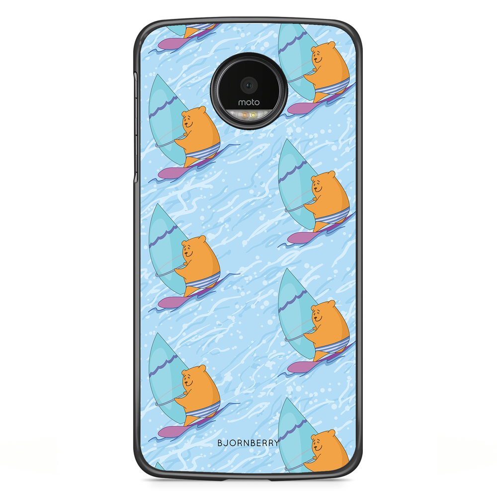 Motorola Moto G5S Plus Case - Bear Surfer