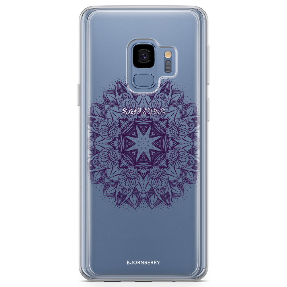 Samsung Galaxy S9 Fashion Case - Purple Mandala