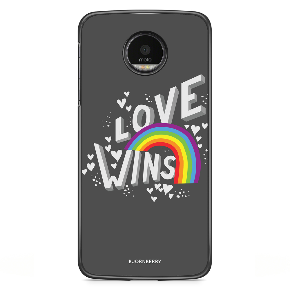 Motorola Moto G5S Plus Skal - Love Wins