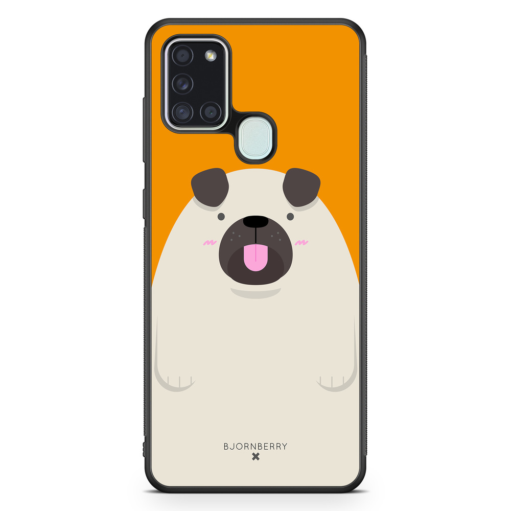Samsung Galaxy A21s Case - Fat Pug