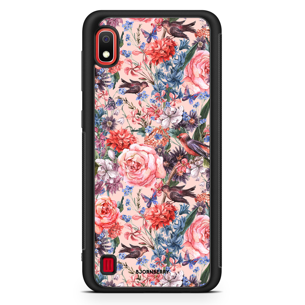 Samsung Galaxy A10 Case - Birds & Flowers
