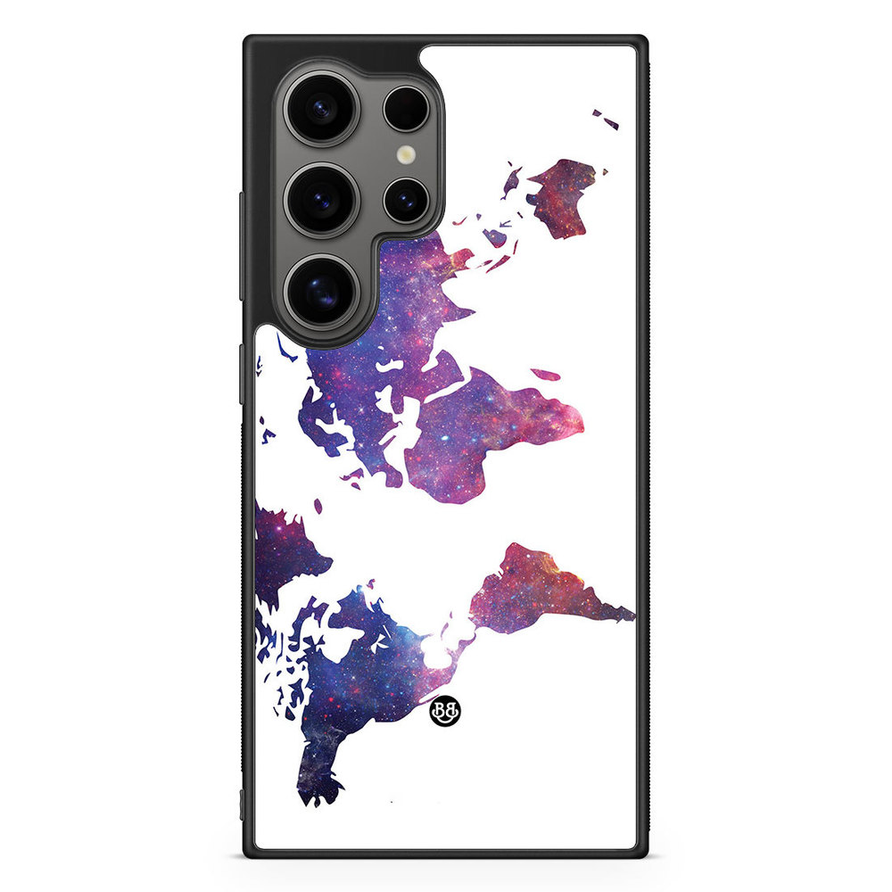 Samsung Galaxy S24 Ultra Case - World Map Space
