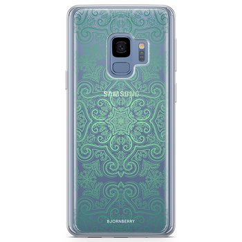 Samsung Galaxy S9 Fashion Skal - Grön Retromönster