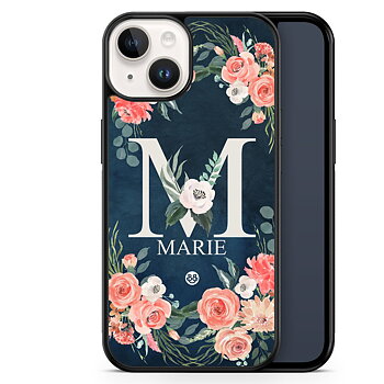 iPhone 14 Custom Skal - Monogram Namn