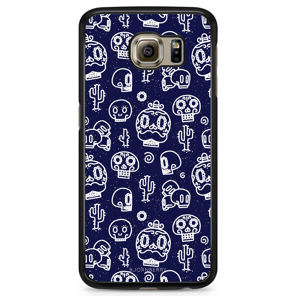 Samsung Galaxy S6 Edge Case - Oldschool Skulls