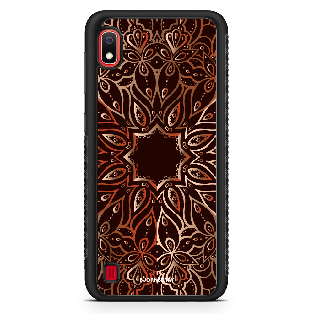 Samsung Galaxy A10 Case - Bronze Mandala