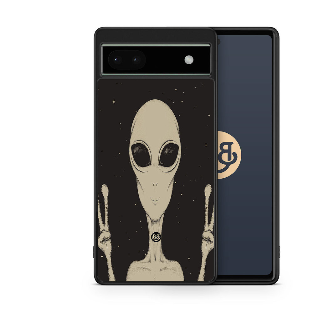 Google Pixel 6a Case - Peace Alien
