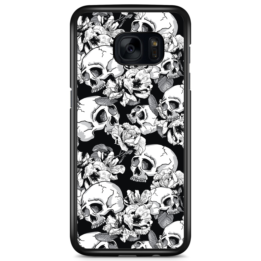 Samsung Galaxy S7 Case - Skull & Roses