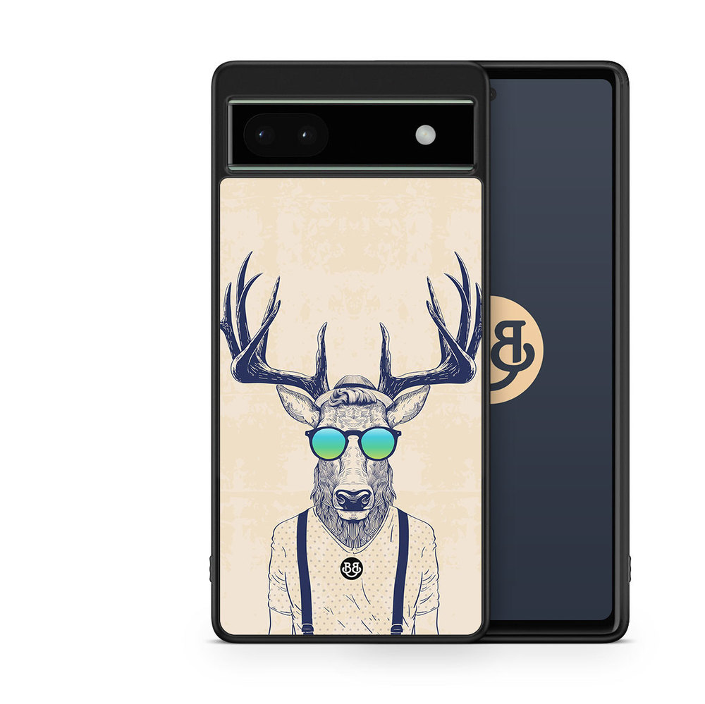 Google Pixel 6a Case - Hipster Deer
