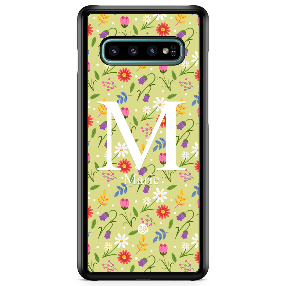 Samsung Galaxy S10 Custom Case - AWAKEN - Spring Meadow