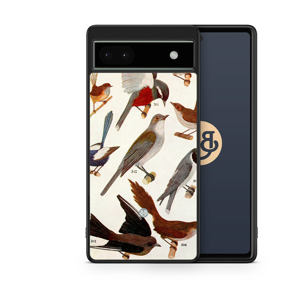 Google Pixel 6a Case - Birds