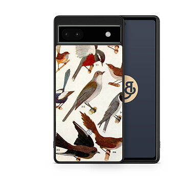 Google Pixel 6a Skal - Fåglar