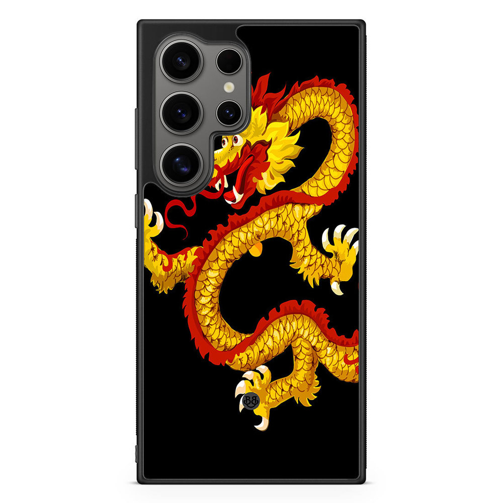 Samsung Galaxy S24 Ultra Case - Yellow Dragon