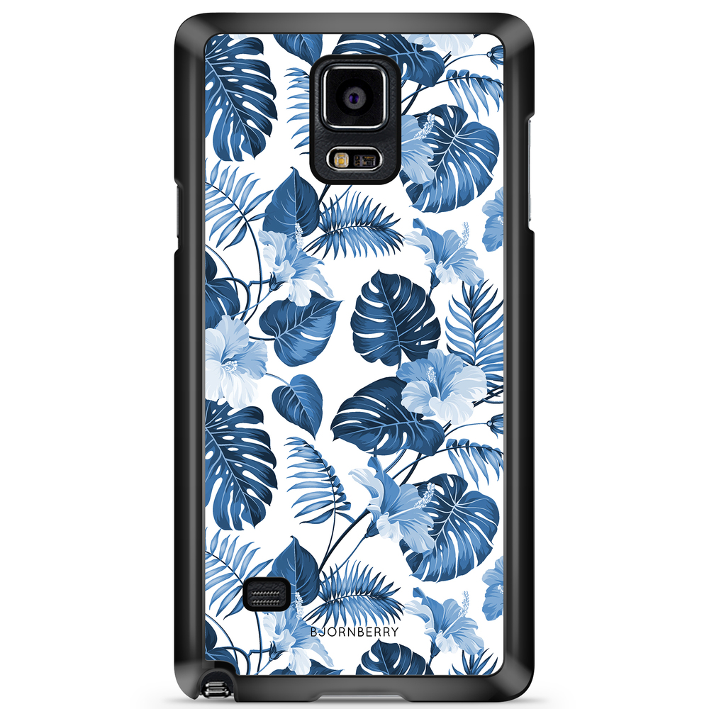 Samsung Galaxy Note 4 Case - Blue Flowers