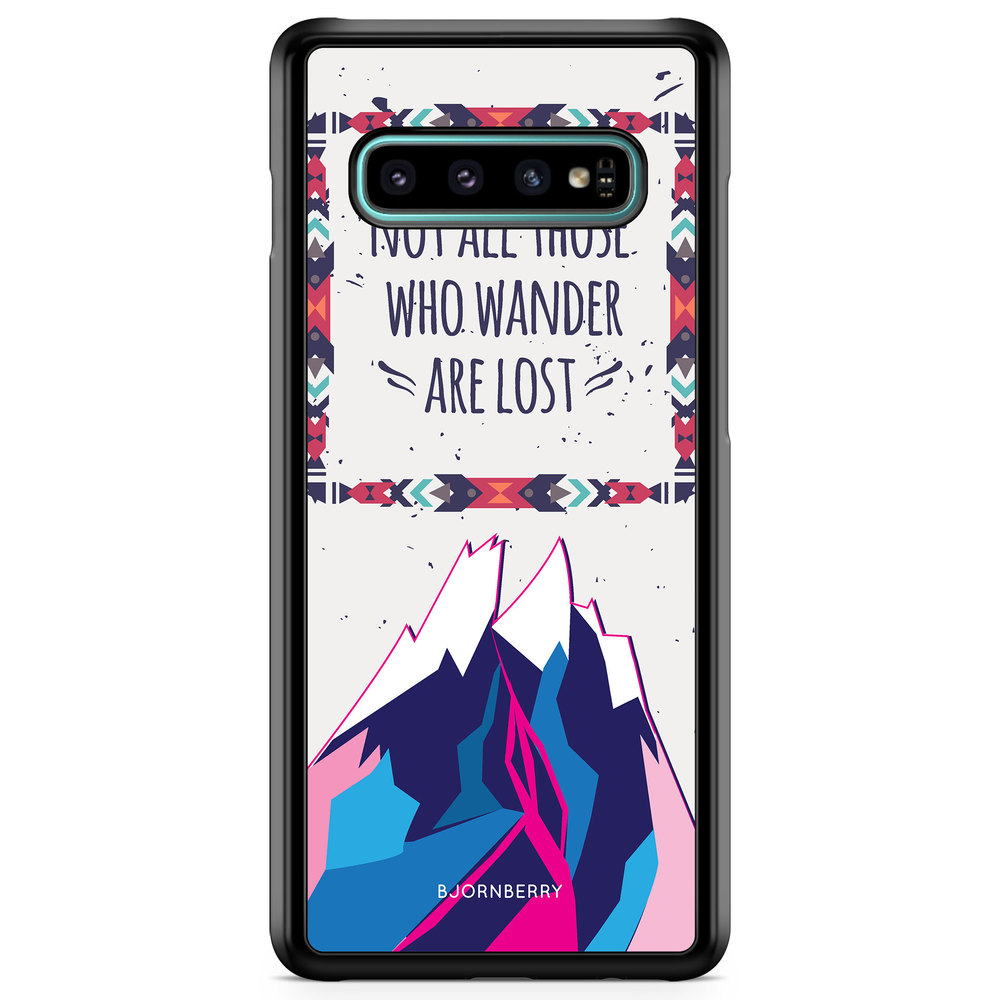 Samsung Galaxy S10 Plus Case - Wander Quote