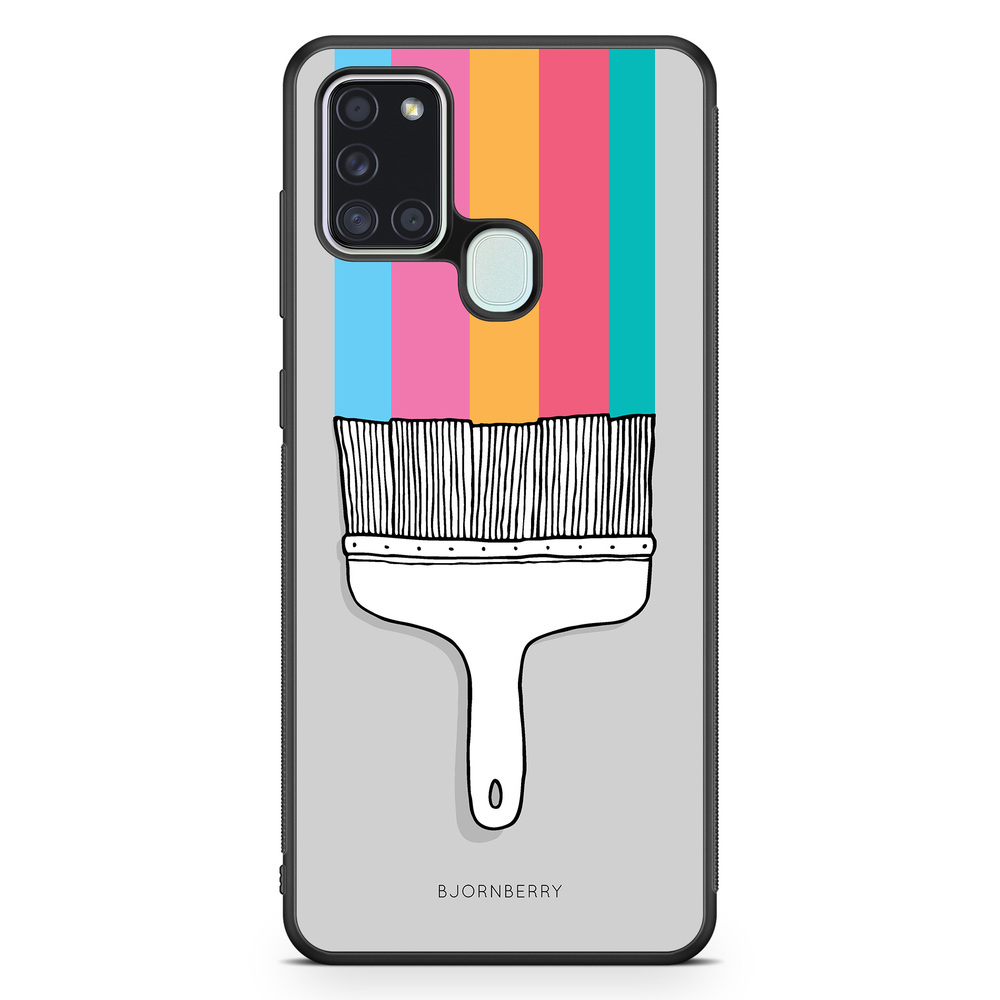 Samsung Galaxy A21s Case - Paint Brush