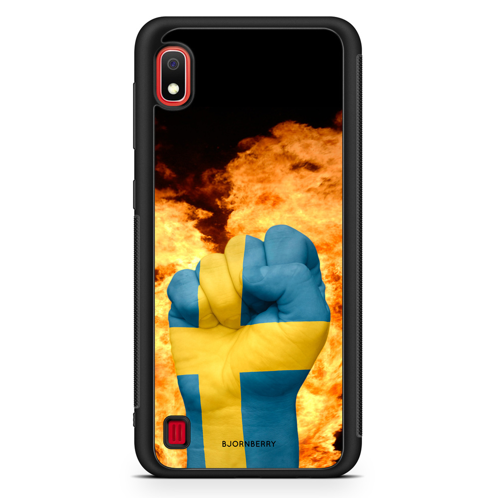 Samsung Galaxy A10 Case - Sweden Hand