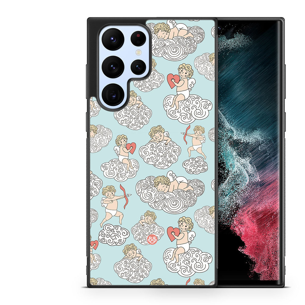 Samsung Galaxy S22 Ultra 5G Case - Angels and Clouds