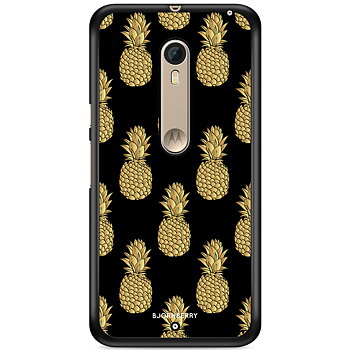 Moto X Style Skal - Guldiga Ananas
