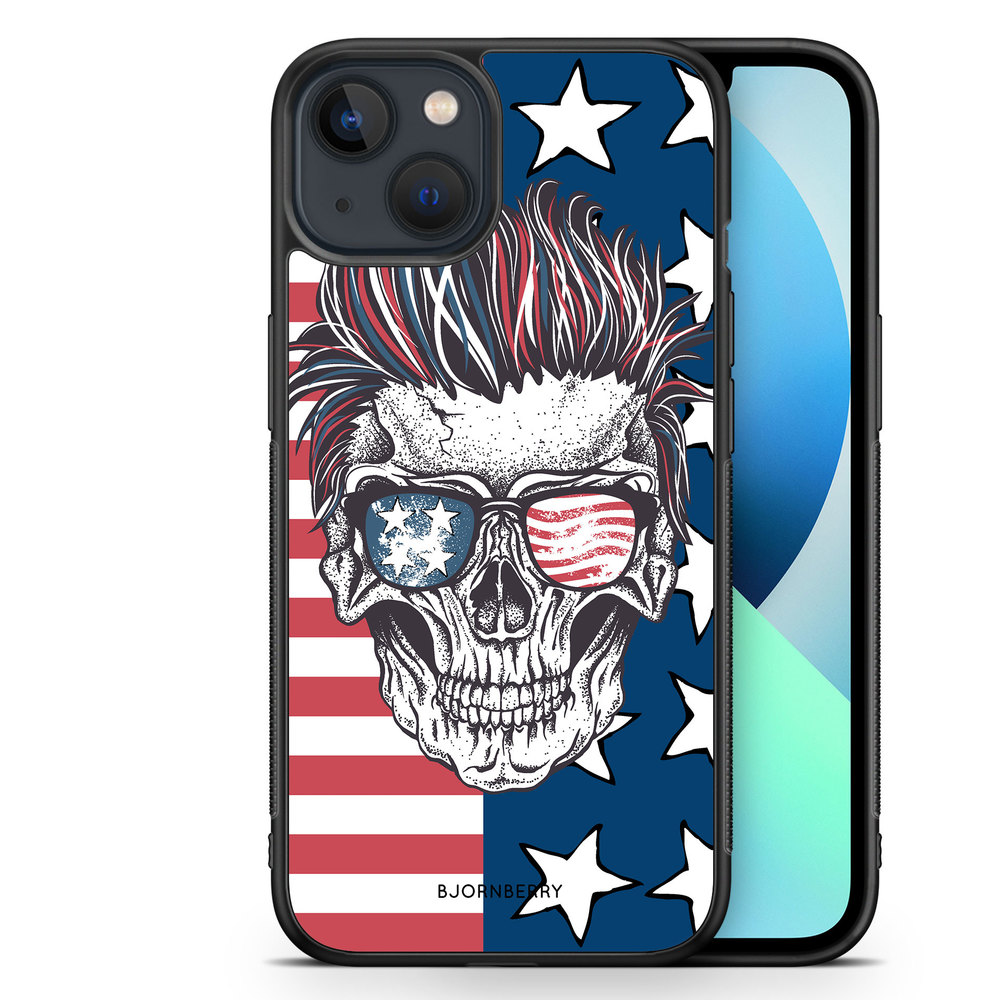 iPhone 13 Mini Case - USA Skull