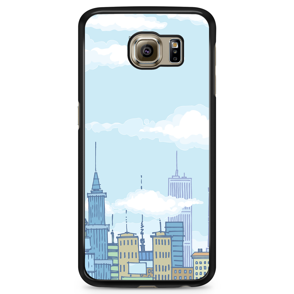 Samsung Galaxy S6 Edge Case - Cartoon Skyline