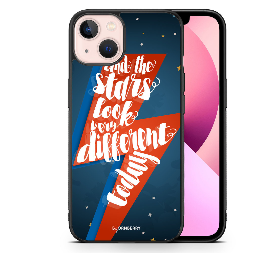 iPhone 13 Case - Bowie text