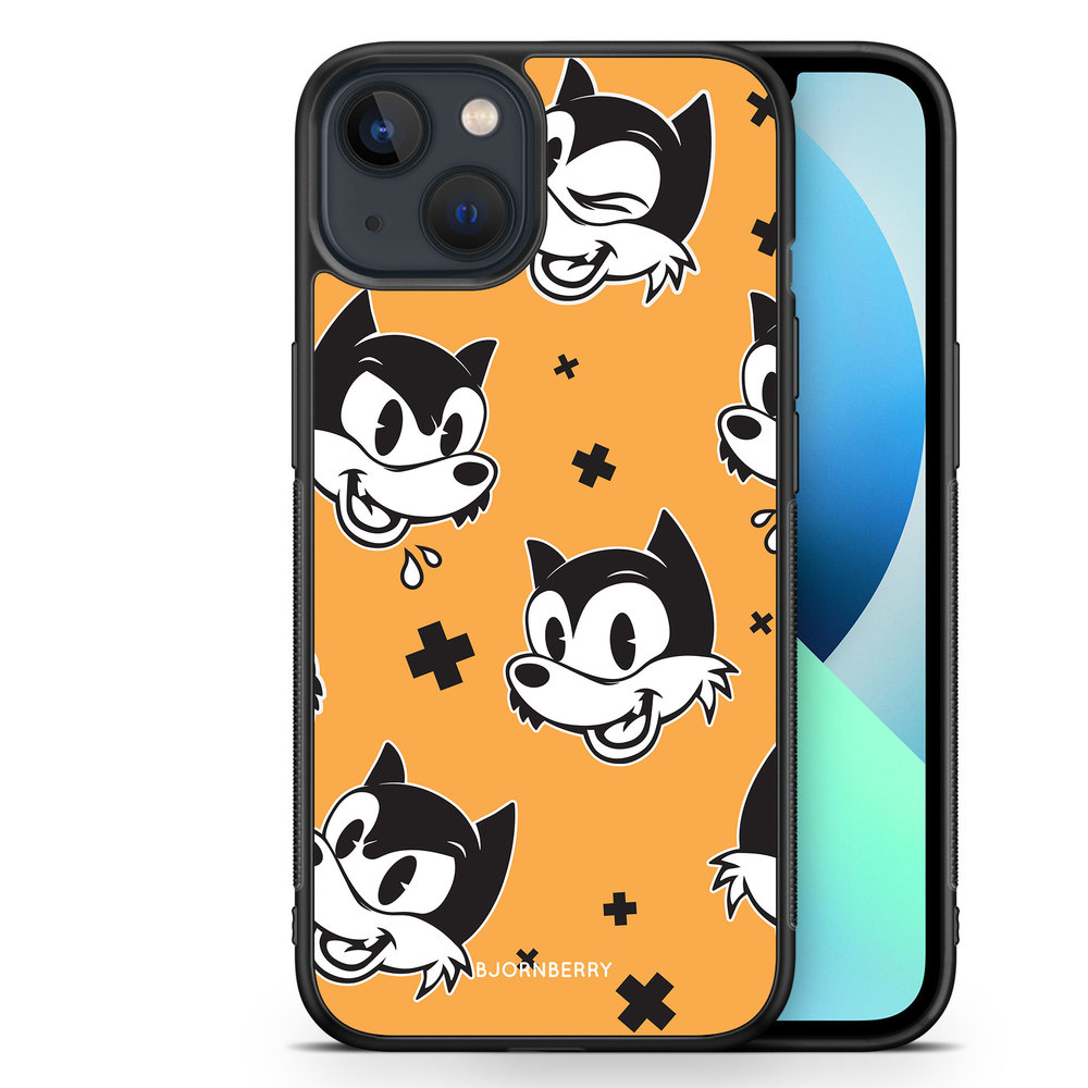 iPhone 13 Mini Case - Vintage Wolves