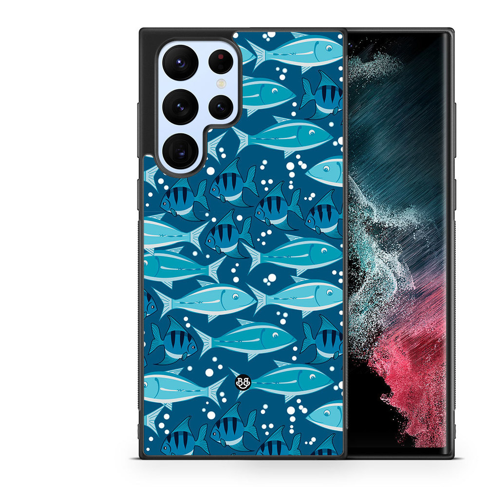 Samsung Galaxy S22 Ultra 5G Case - Fish Pattern