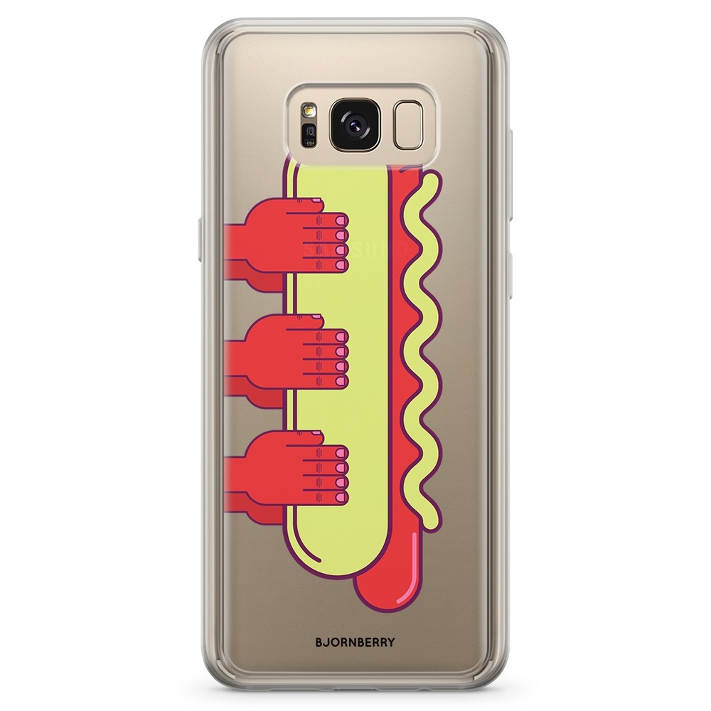 Samsung Galaxy S8 Fashion Skal - Hot Dog | Mobilskal & Mobilfodral BJORNBERRY