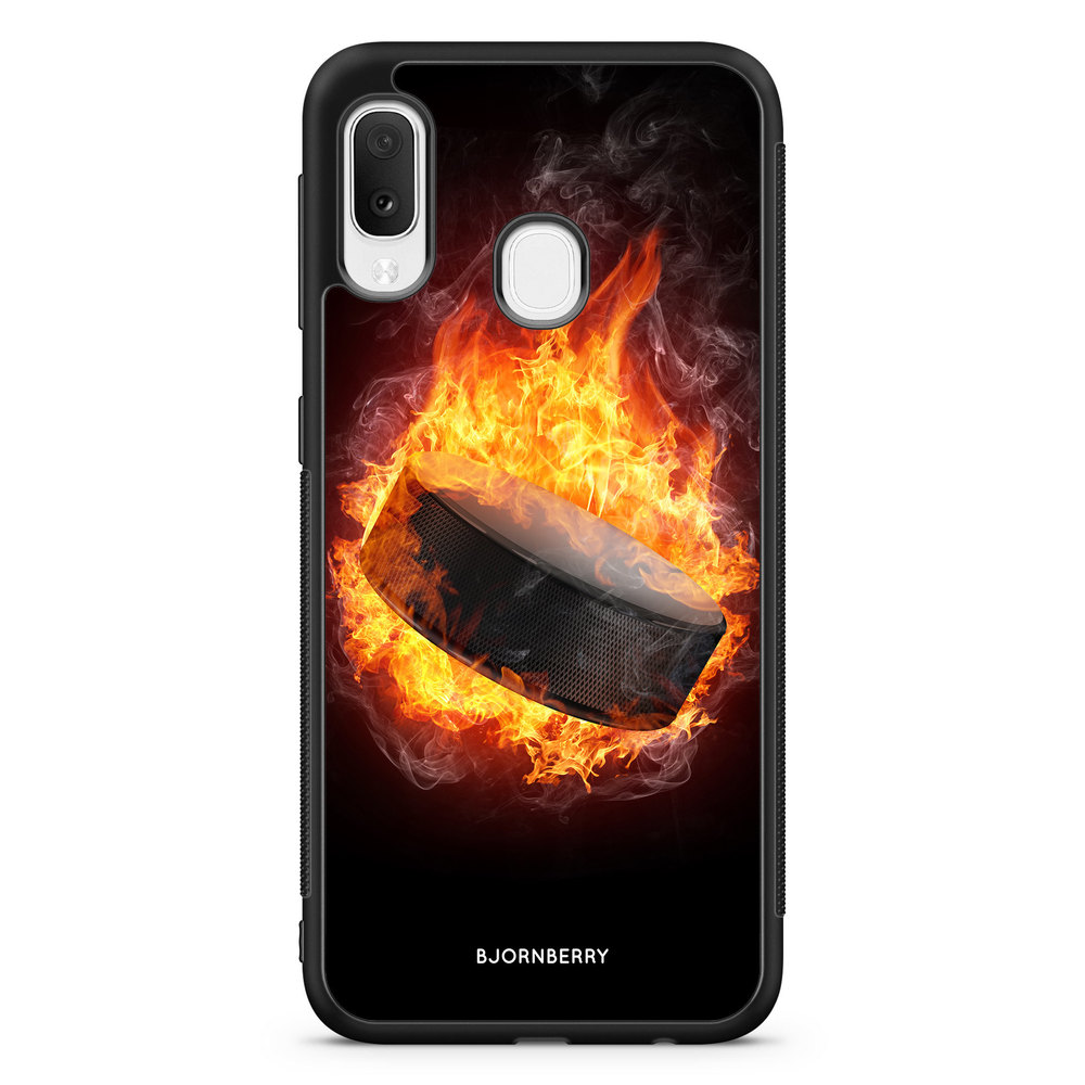 Samsung Galaxy A20e Case - Ice Hockey