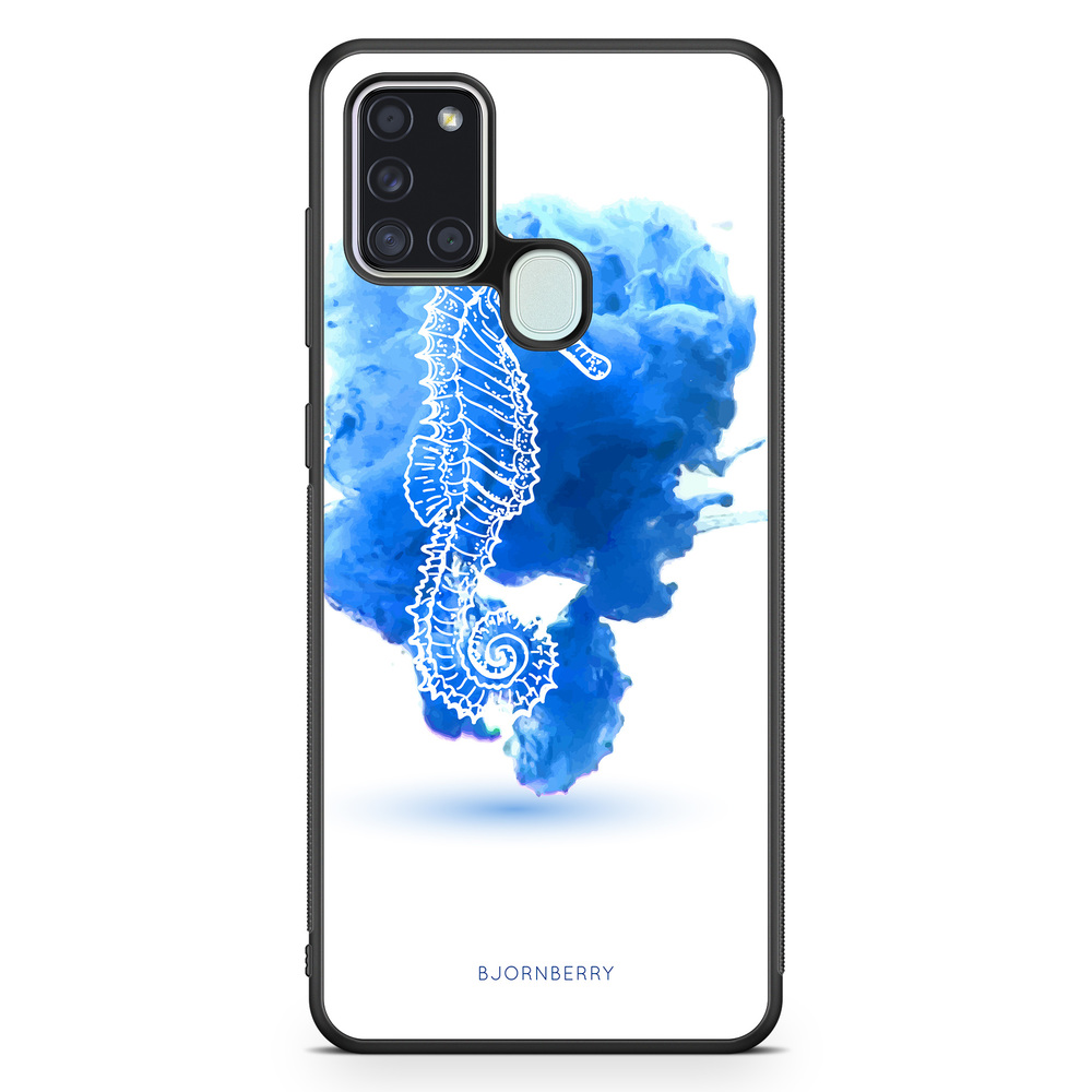Samsung Galaxy A21s Case - Sea-Horse Blue