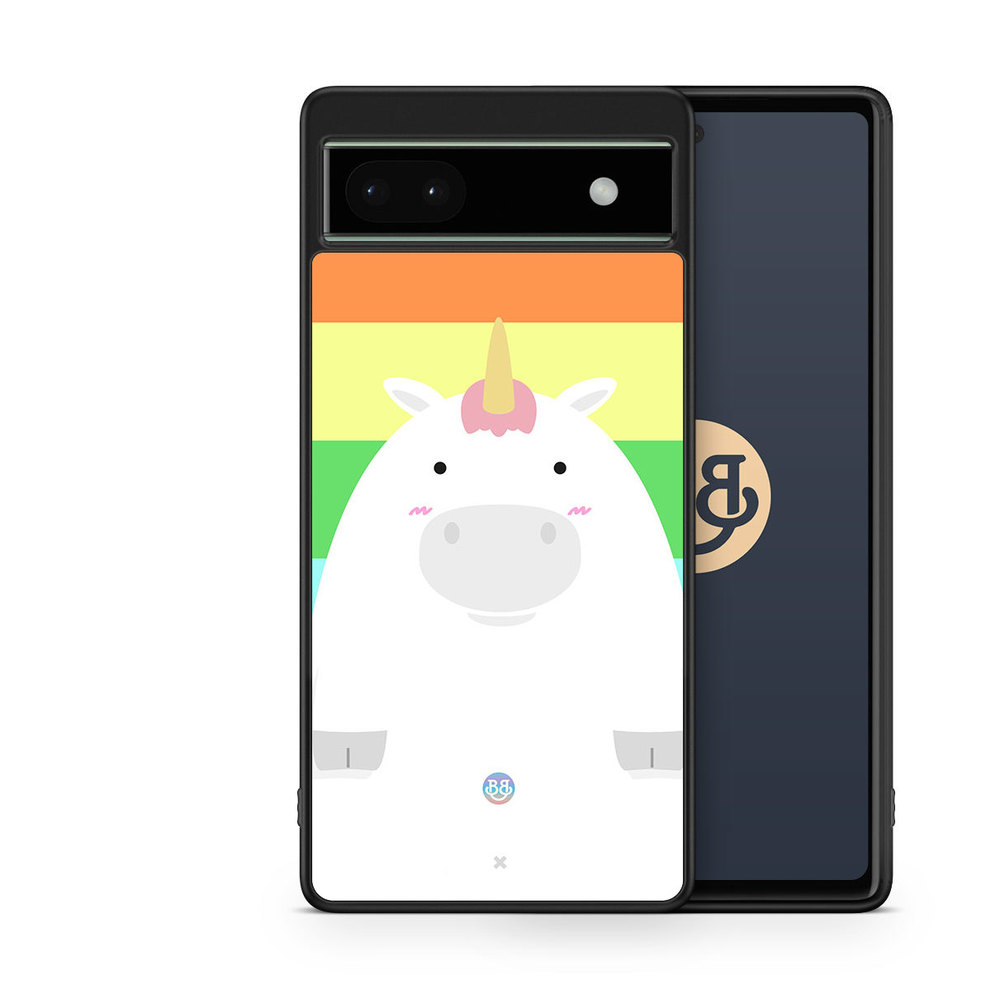 Google Pixel 6a Case - Fat Unicorn