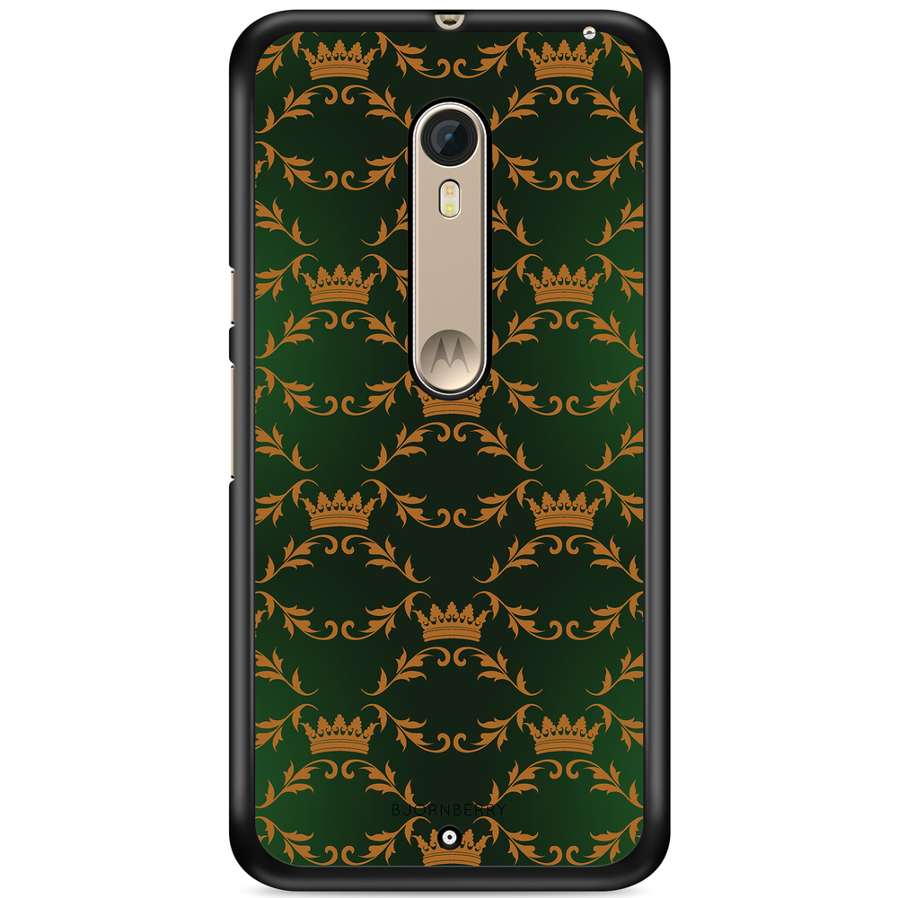 Moto X Style Case - Crown Pattern