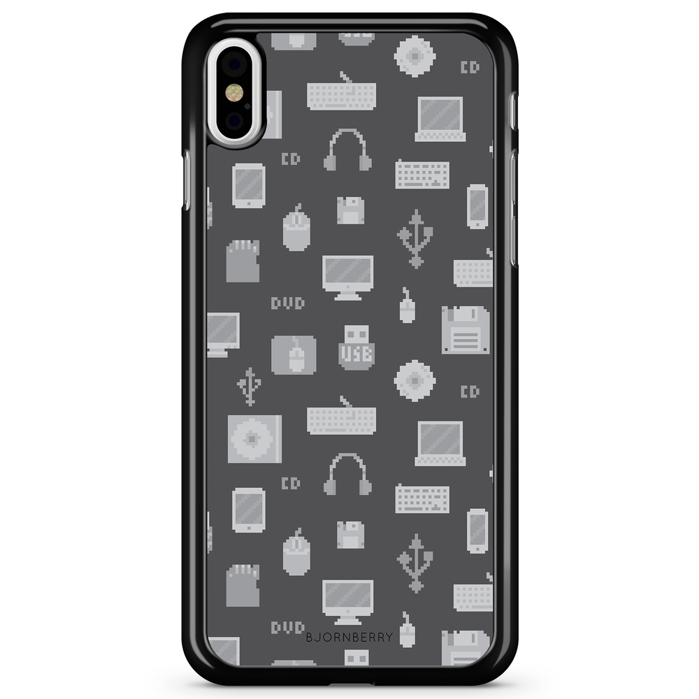 iPhone X / XS Case - Pixel Art Computer