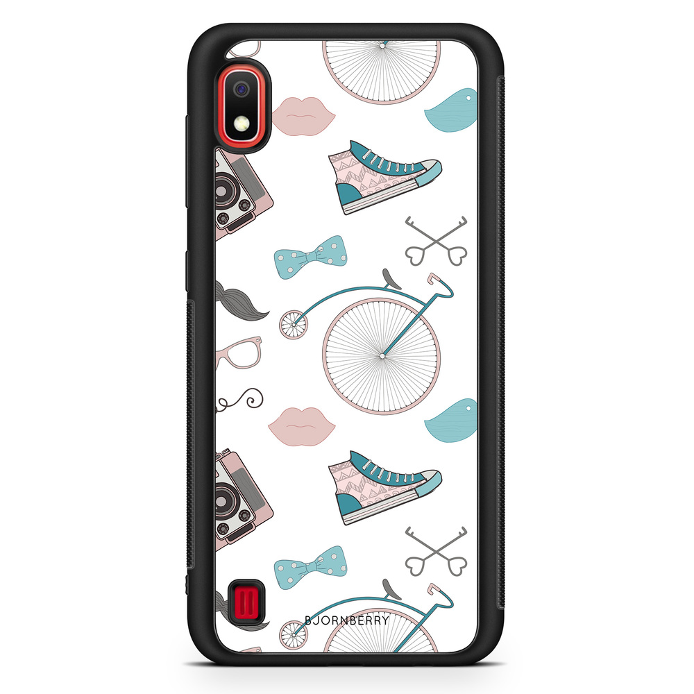 Samsung Galaxy A10 Case - Hipster Pattern