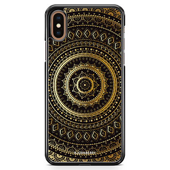 iPhone XS Max Skal - Guld Mandala