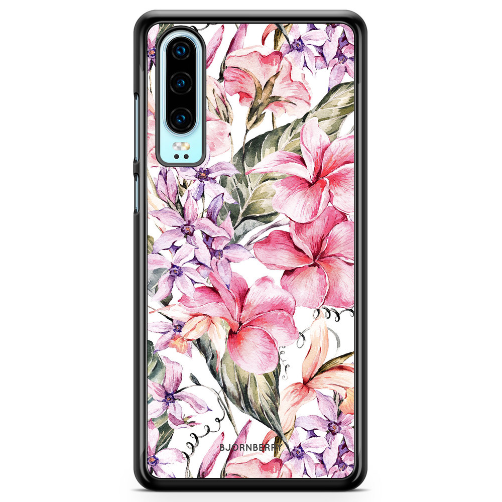 Huawei P30 Case - Watercolor Flowers