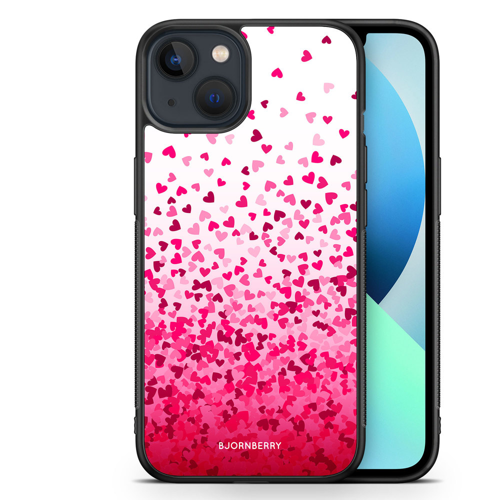 iPhone 13 Mini Case - Heart Confetti