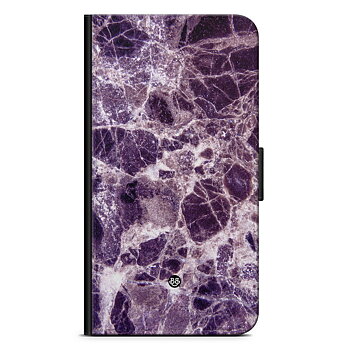 Samsung Galaxy S23 5G Wallet Case - Purple Marble