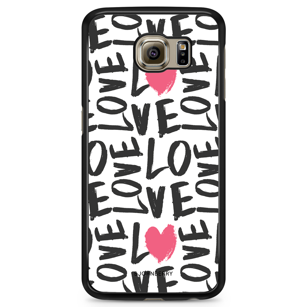 Samsung Galaxy S6 Edge Case - Love Love Love