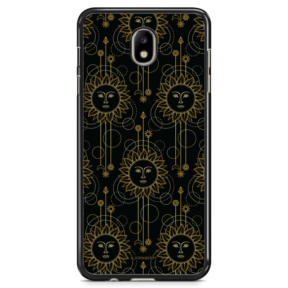 Samsung Galaxy J7 (2017) Case - Gold Suns