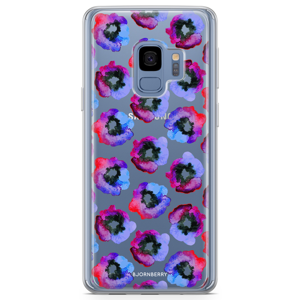 Samsung Galaxy S9 Fashion Case - Violet Flowers