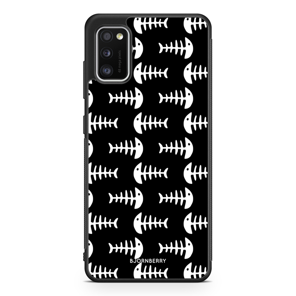 Samsung Galaxy A41 Case - Fish Skeleton