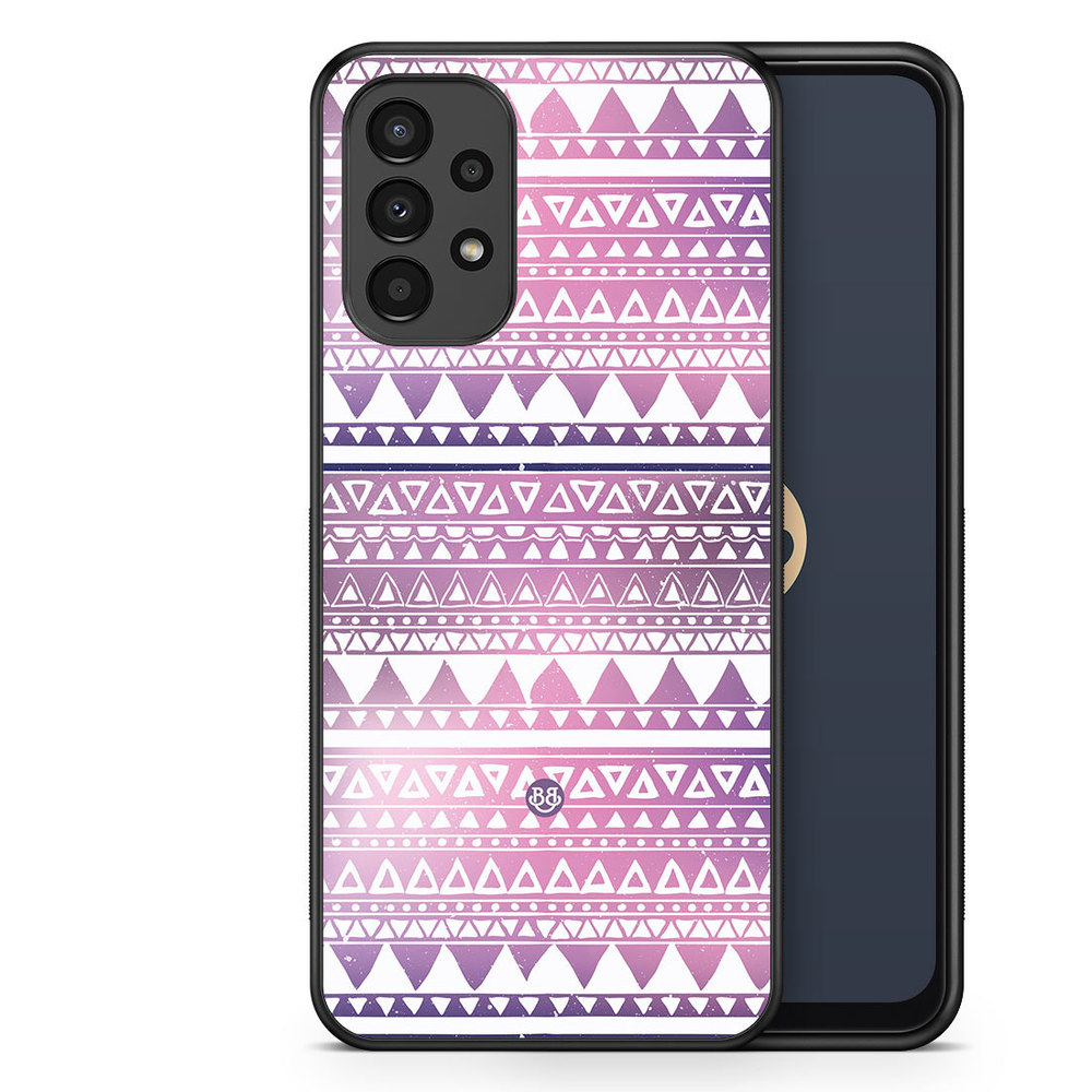 Samsung Galaxy A13 Case - Purple Aztec