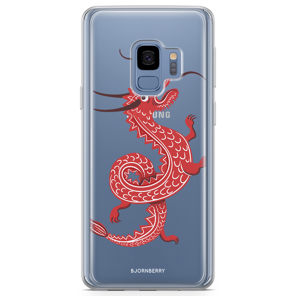 Samsung Galaxy S9 Fashion Case - Red Dragon