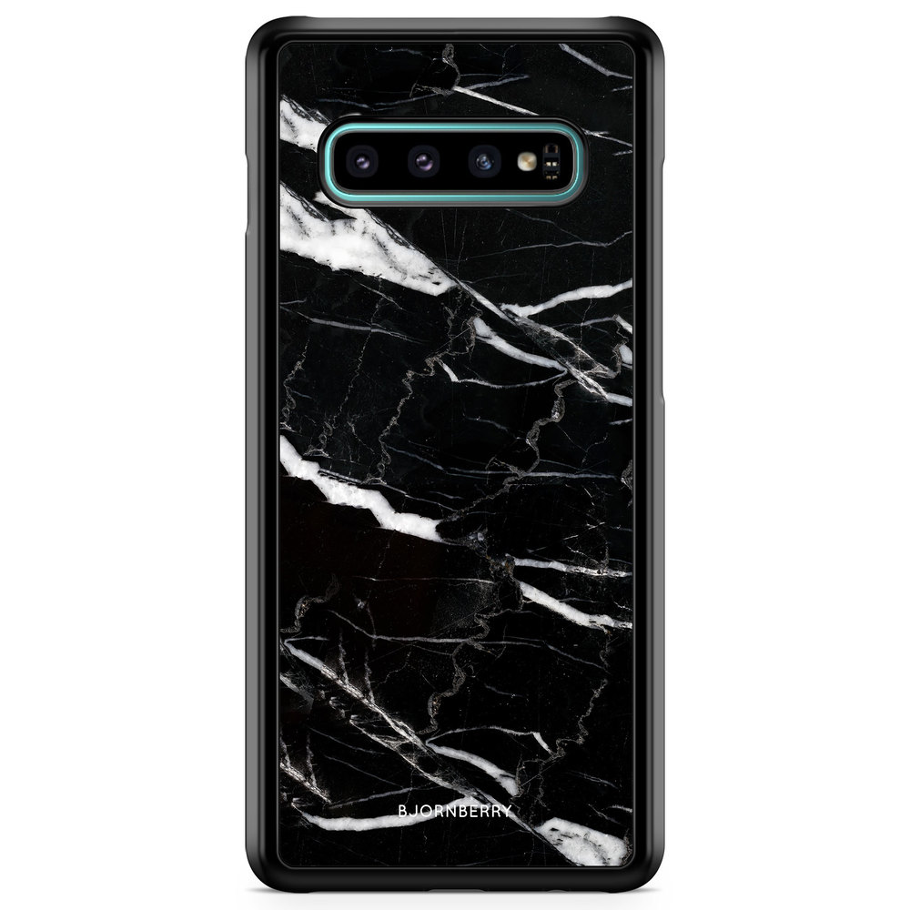 Samsung Galaxy S10 Plus Case - Black Marble