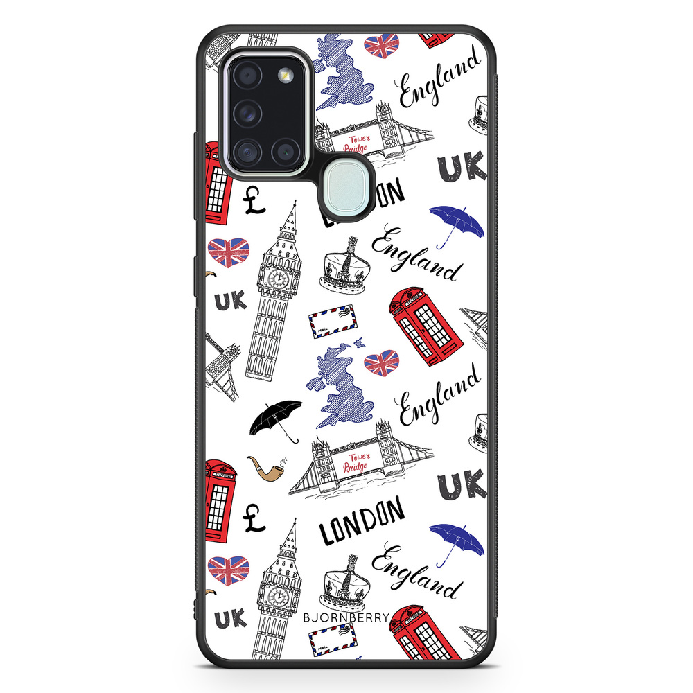 Samsung Galaxy A21s Case - UK Pattern