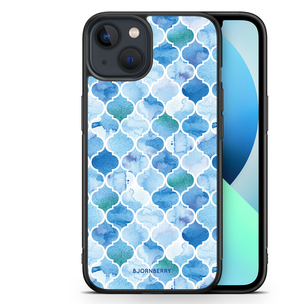 iPhone 13 Mini Case - Watercolour Moroccan