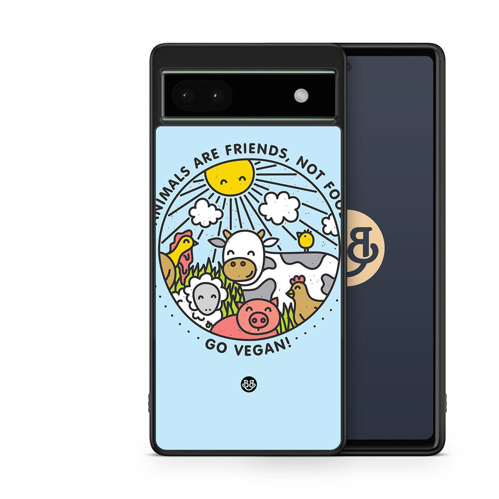 Google Pixel 6a Case - Friends, Not Food