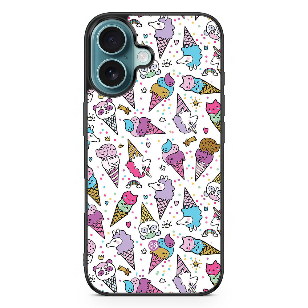 iPhone 16 Case - Unicorn Ice Creams